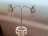 Diamond earrings